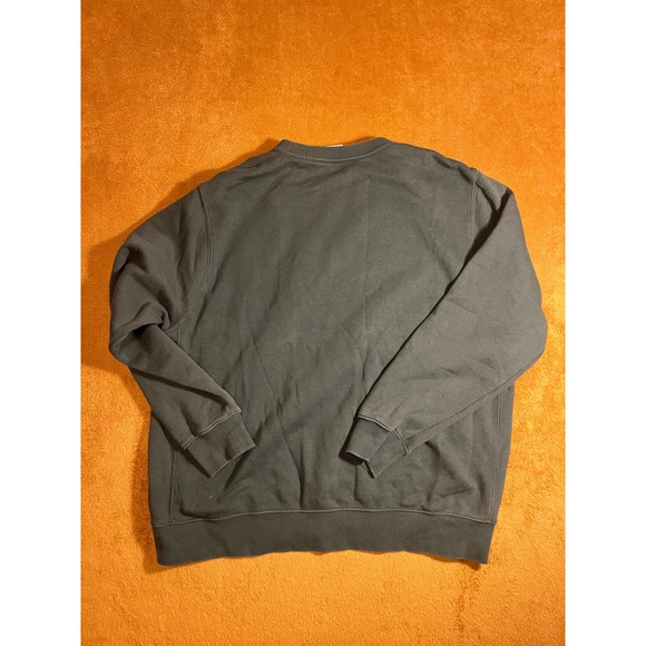 Nike Mens Sweatshirt Crewneck Green Logo Pullover Size XL - Picture 5 of 9